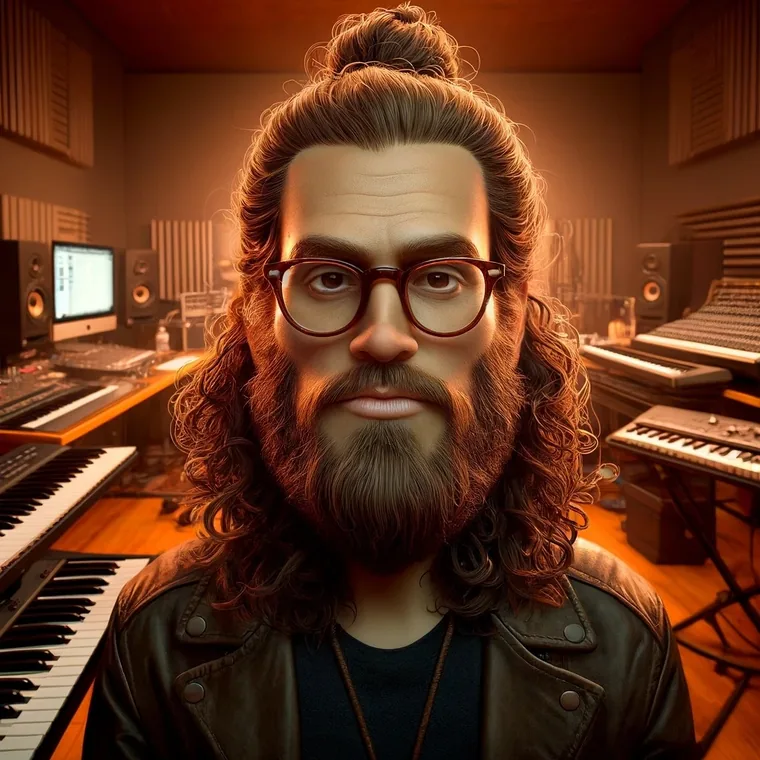 Portrait of the founder of TCHIIRØ MUSIC-PRØDUCTIØN